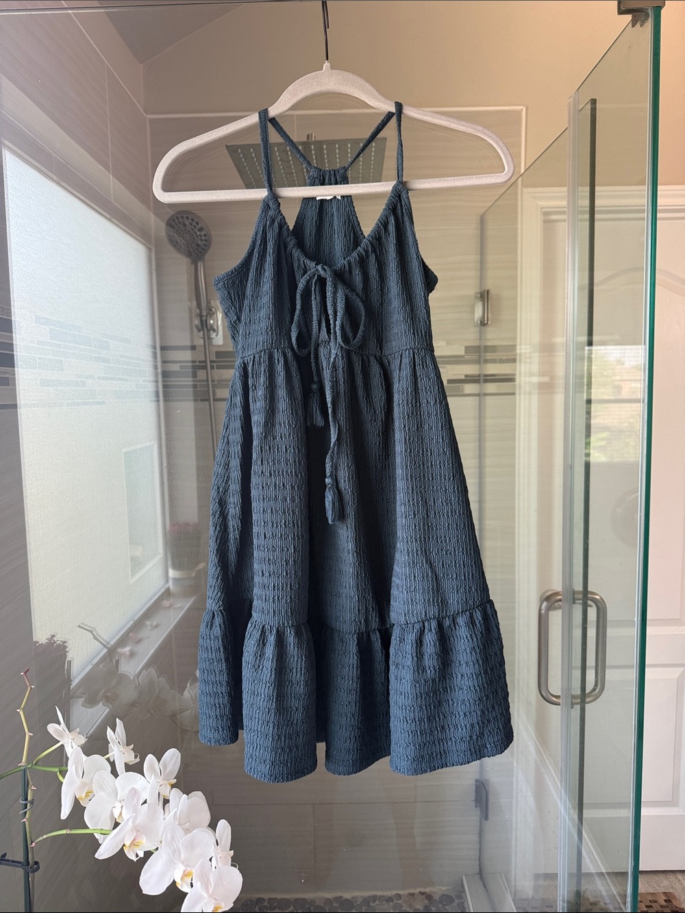 O'Neill Saige Textured Knit Short Dress